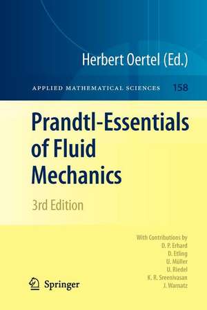 Prandtl-Essentials of Fluid Mechanics de Herbert Oertel