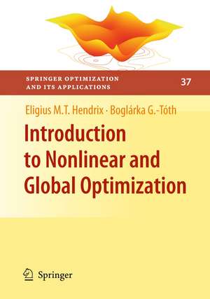 Introduction to Nonlinear and Global Optimization de Eligius M.T. Hendrix