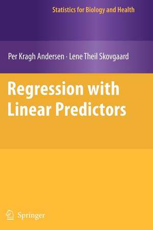 Regression with Linear Predictors de Per Kragh Andersen