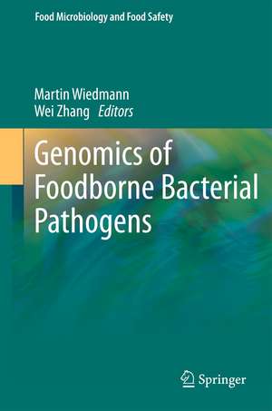 Genomics of Foodborne Bacterial Pathogens de Martin Wiedmann