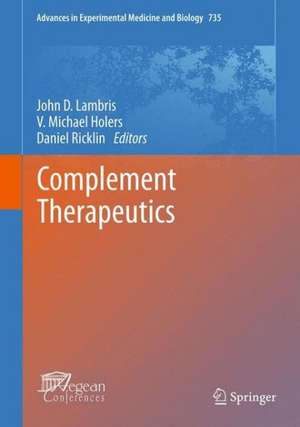 Complement Therapeutics de John D. Lambris