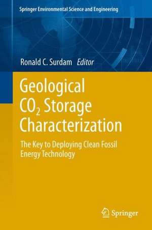 Geological CO2 Storage Characterization: The Key to Deploying Clean Fossil Energy Technology de Ronald C. Surdam