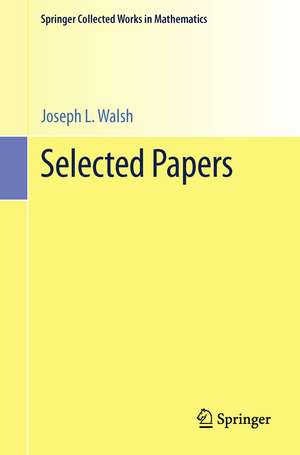 Selected Papers de Joseph L. Walsh