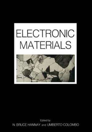 Electronic Materials de N. Hannay