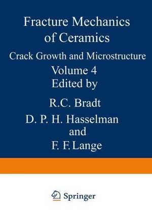 Crack Growth and Microstructure de R. C. Bradt