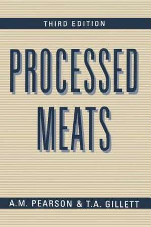 Processed Meats de A.M. Pearson