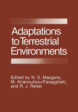 Adaptations to Terrestrial Environments de N. S. Margaris