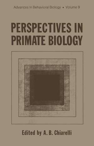 Perspectives in Primate Biology de A. Chiarelli