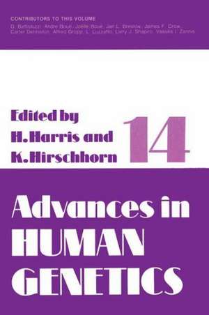 Advances in Human Genetics 14 de Harry Harris