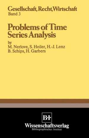 Problems of Time Series Analysis de NERLOVE