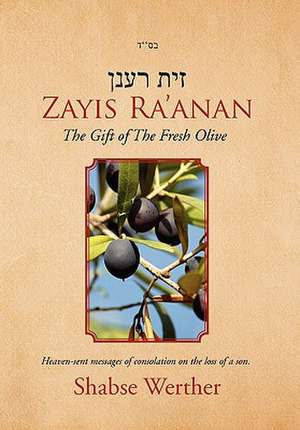 Zayis Ra'anan de Shabse Werther