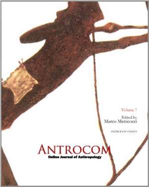 Antrocom: Journal of Anthropology (Vol 7)