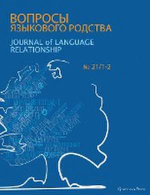 Journal of Language Relationship 21/1-2 de Vladimir Dybo