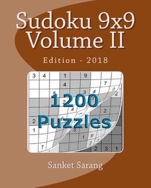 Sudoku 9x9 Vol II de Sanket Sarang