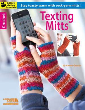 Texting Mitts de Leisure Arts