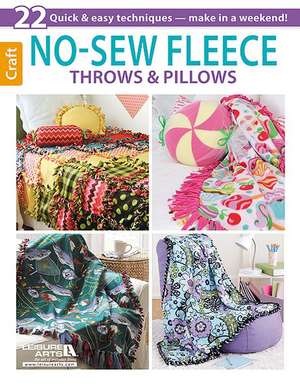 No-Sew Fleece Throws & Pillows de Leisure Arts