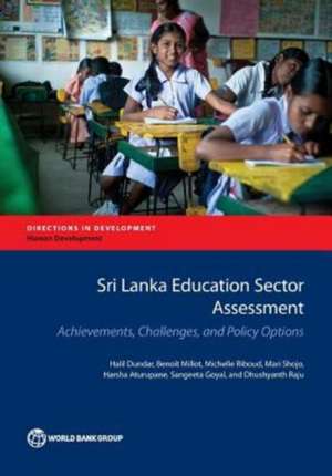 Sri Lanka Education Sector Assessment de Halil Dundar