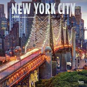 New York City 2018 Wall Calendar