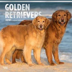 Golden Retrievers 2018 - 18-Monatskalender de Inc Browntrout Publishers