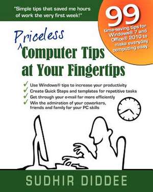 Priceless Computer Tips at Your Fingertips de Sudhir Diddee