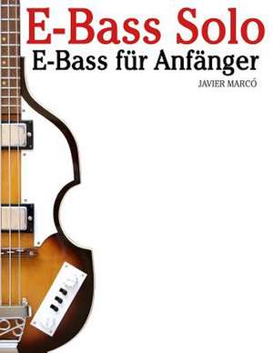 E-Bass Solo de Javier Marco