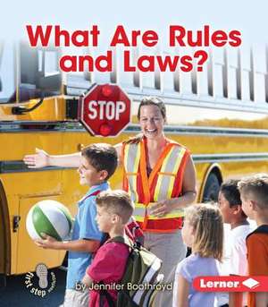 What Are Rules and Laws? de Jennifer Boothroyd