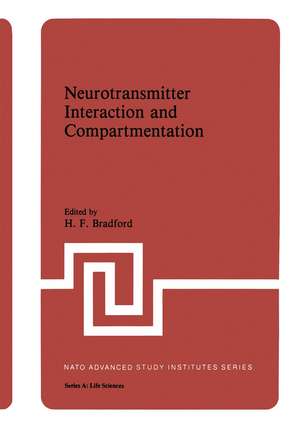 Neurotransmitter Interaction and Compartmentation de H. F. Bradford