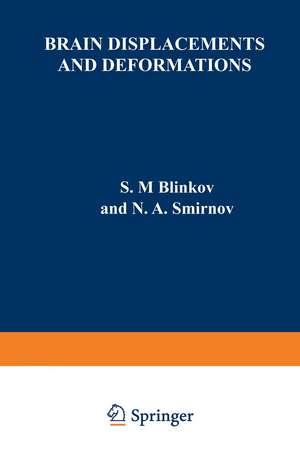 Brain Displacements and Deformations de S. M. Blinkov