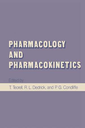 Pharmacology and Pharmacokinetics de T. Teorell