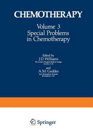 Special Problems in Chemotherapy de J. D. Williams