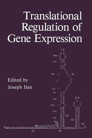 Translational Regulation of Gene Expression de J. Ilan