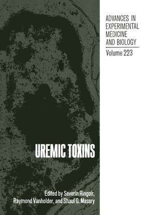 Uremic Toxins de Severin Ringoir