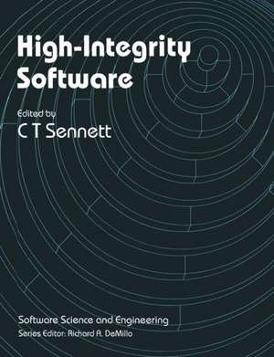 High-Integrity Software de C.T. Sennett