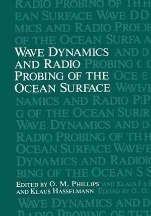 Wave Dynamics and Radio Probing of the Ocean Surface de O. M. Phillips