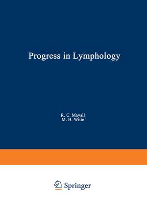 Progress in Lymphology de R. Mayall