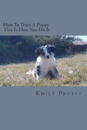 How to Train a Puppy - This Is How You Do It de Emily Pruitt