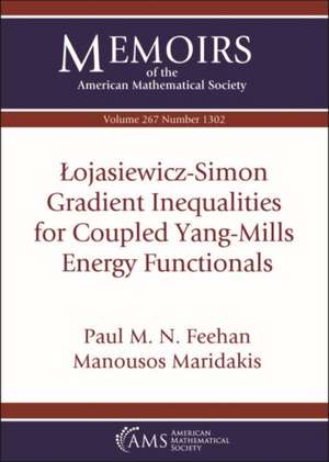 Lojasiewicz-Simon Gradient Inequalities for Coupled Yang-Mills Energy Functionals de Manousos Maridakis