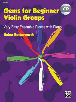 Gems for Beginner Violin Groups de Helen Butterworth