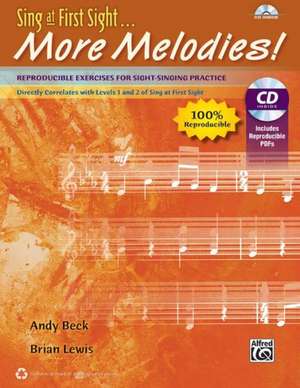 Sing at First Sight . . . More Melodies de Andy Beck