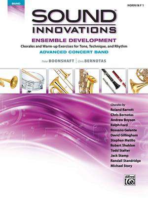 Sound Innovations for Concert Band -- Ensemble Development for Advanced Concert Band de Peter Boonshaft