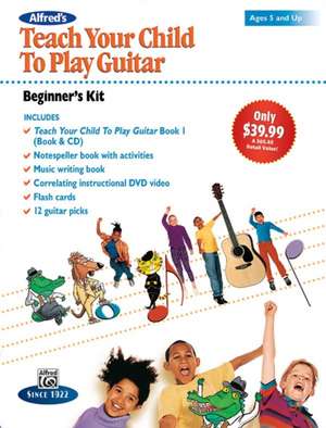 Alfred's Teach Your Child to Play Guitar -- Beginner's Kit: Boxed Set (Starter Pack) de Nathaniel Gunod