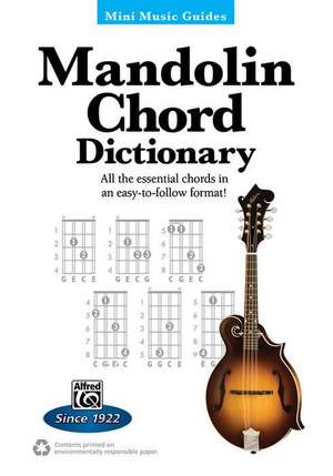 Mini Music Guides -- Mandolin Chord Dictionary de Nathaniel Gunod