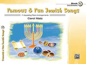 Famous & Fun Jewish Songs, Bk 1