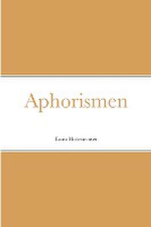 Hohenemser, E: Aphorismen
