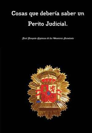 Cosas Que Deberia Saber Un Perito Judicial. Cosas Que Deberia Saber Todo Perito Judicial. de Jos Espinosa De Los Monteros Sarmiento