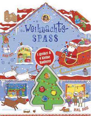 Weihnachtsspaß. Malbuch