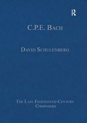 C.P.E. Bach de David Schulenberg