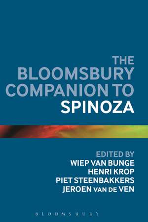 The Bloomsbury Companion to Spinoza de Professor Wiep van Bunge