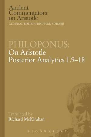 Philoponus: On Aristotle Posterior Analytics 1.9-18 de Philoponus