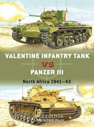 Valentine Infantry Tank vs Panzer III: North Africa 1941–43 de Bruce Newsome